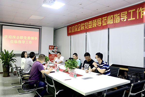 深企聯(lián)黨委領(lǐng)導(dǎo)蒞臨禮至集團(tuán)指導(dǎo)工作,提振企業(yè)發(fā)展雄心